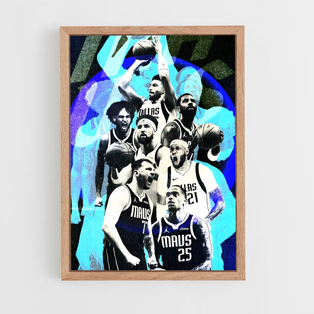 Poster All In Spurs – affiche Basketball (vue 4)